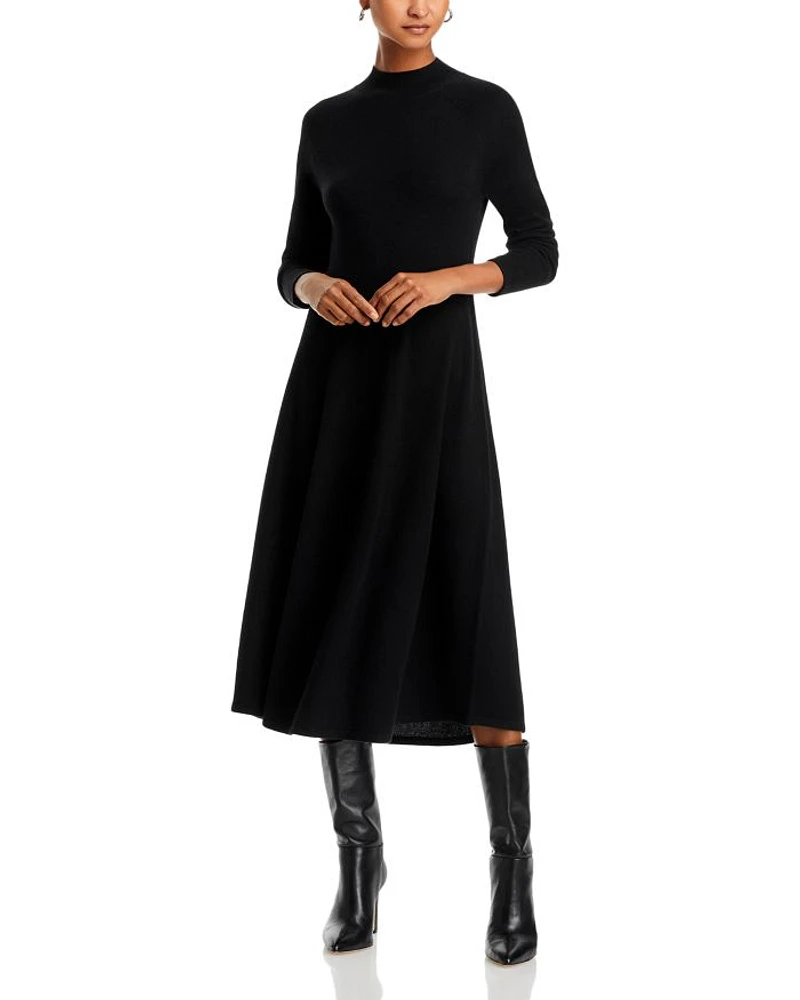 Mock Neck Dress