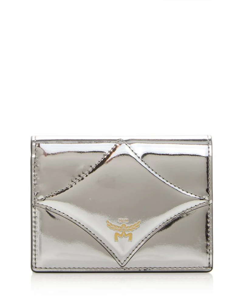 Diamond Small Leather Wallet