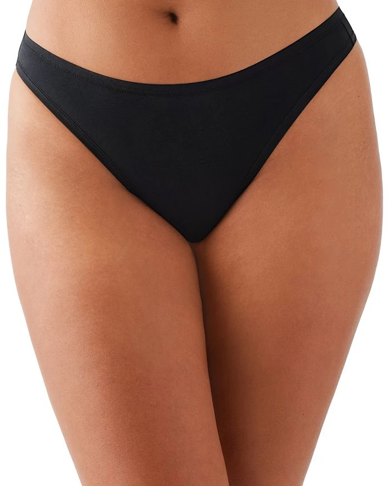 Understated Cotton Thong