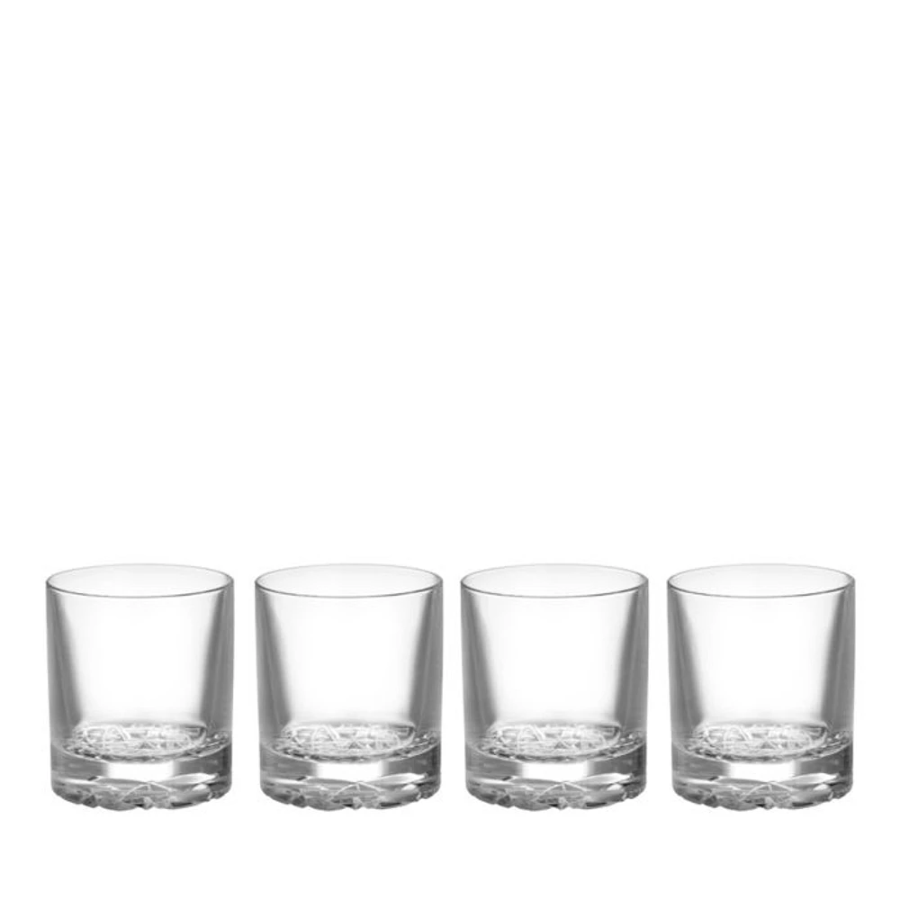 Carat Old Fashioned Glass, Set of 4