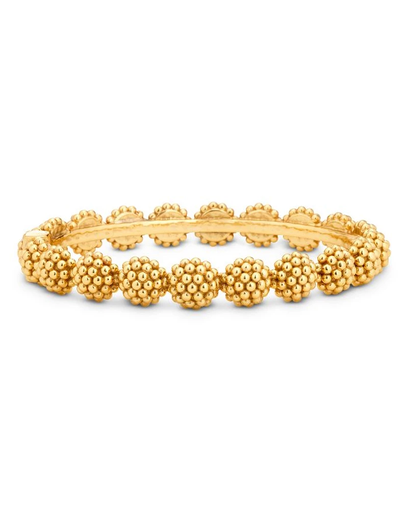 Berry Eternity Hinged Bangle Bracelet