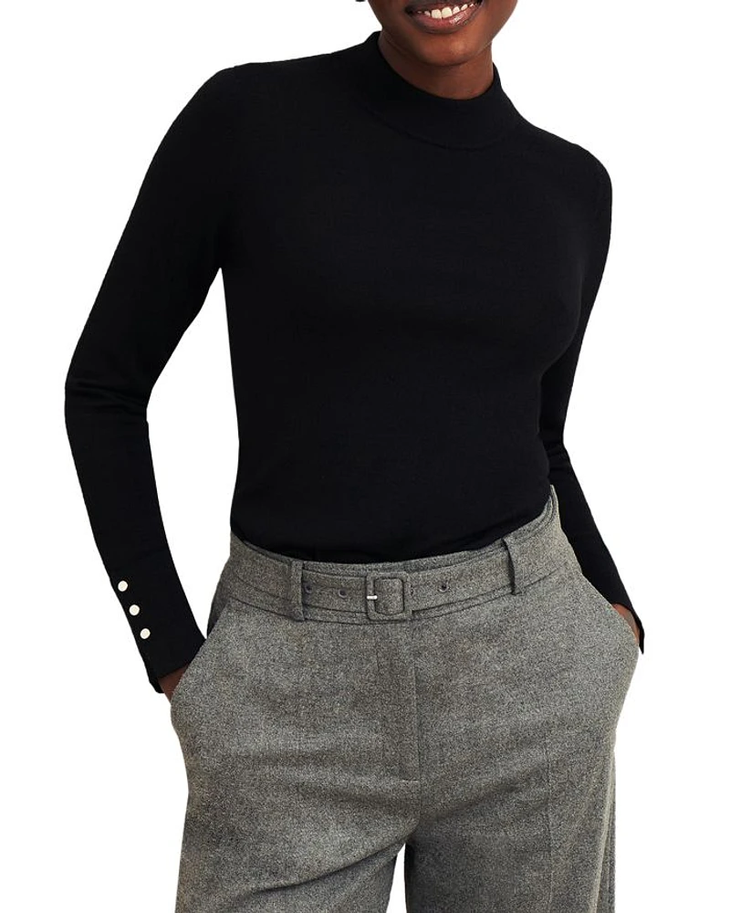 Bella Merino Wool Turtleneck Sweater