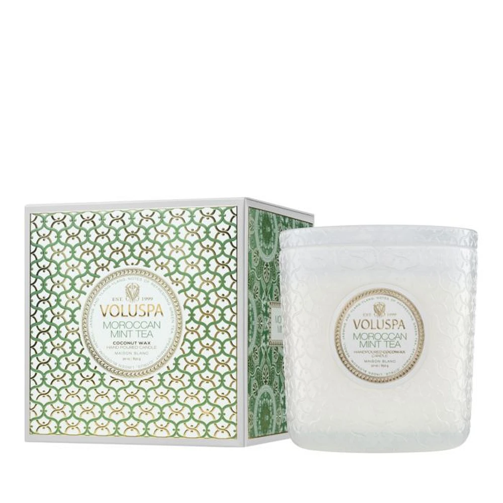 Moroccan Mint Tea Boxed Luxe Candle 30 oz.