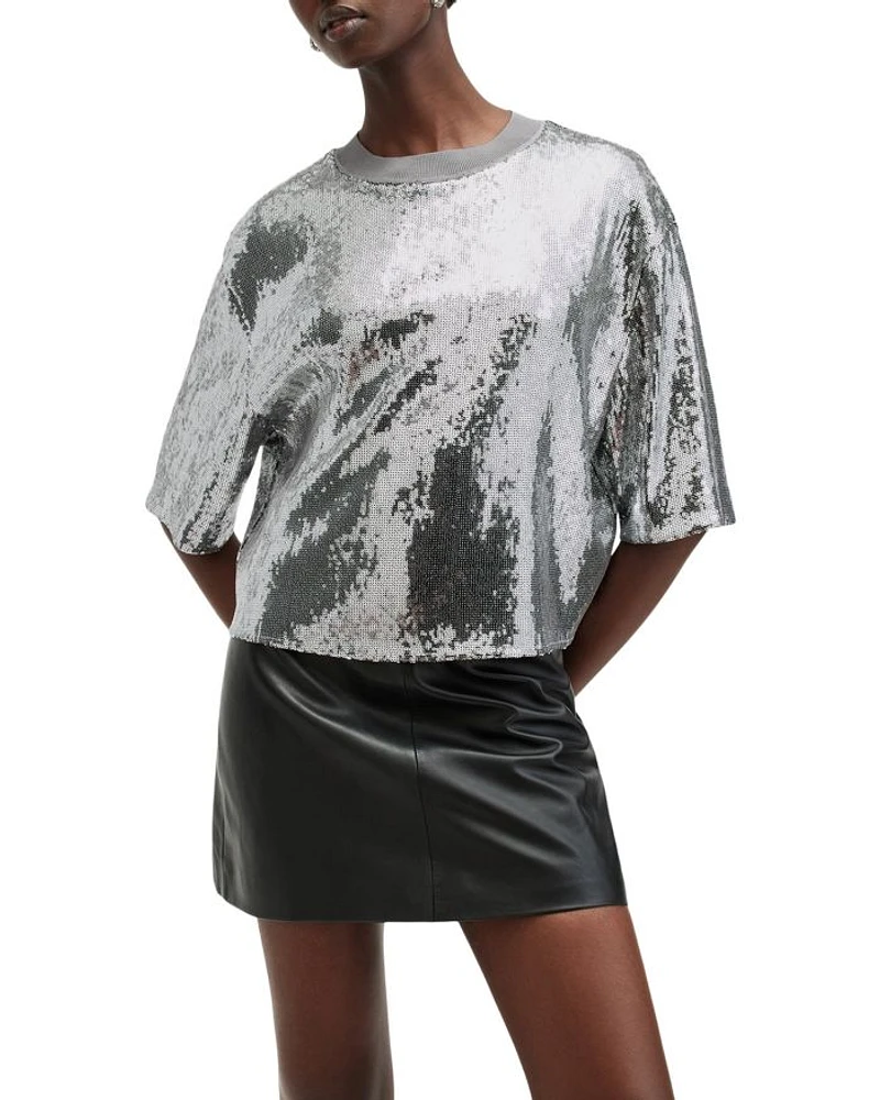 Juela Sequin Top