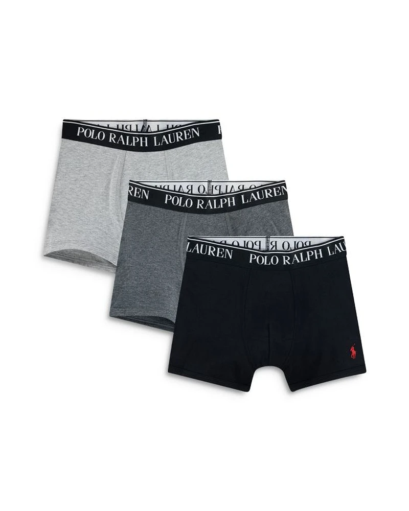 Boys' Cotton Stretch Jersey Boxer Briefs, Pack of 3 - Big Kid
