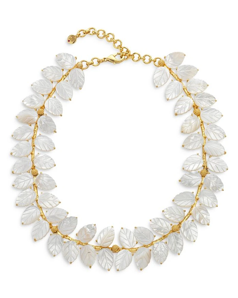 Mermaid Garden Vine Necklace, 17"