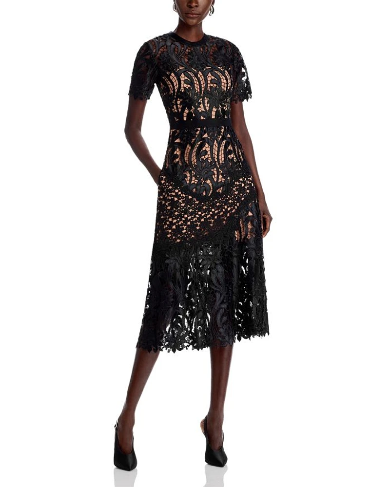 Lace Midi Dress
