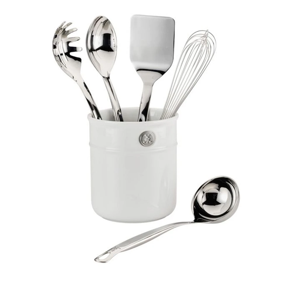 Provisions 6-Piece Deluxe Stainless Steel Chef's Tools and Bain Marie Set