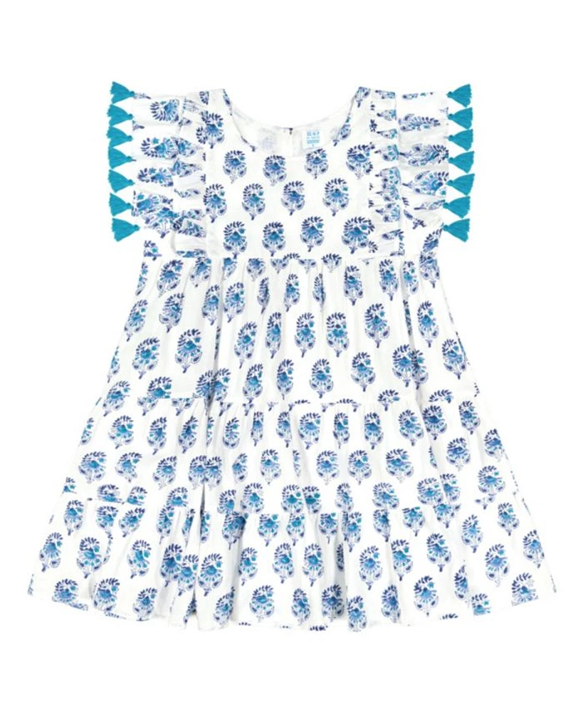 Girls' Sophie Tassel Dress - Little Kid