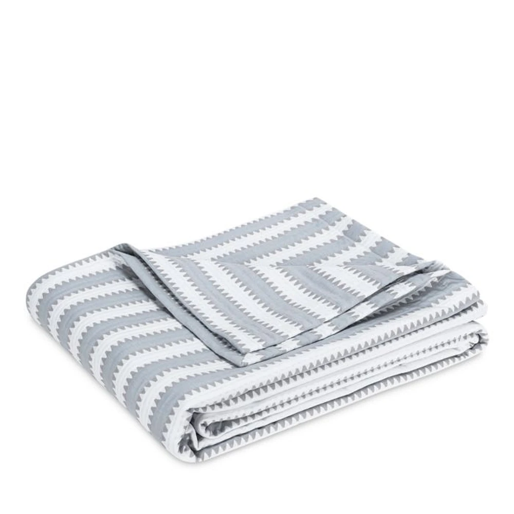 Apollo Stripe Matelasse Coverlet, Queen
