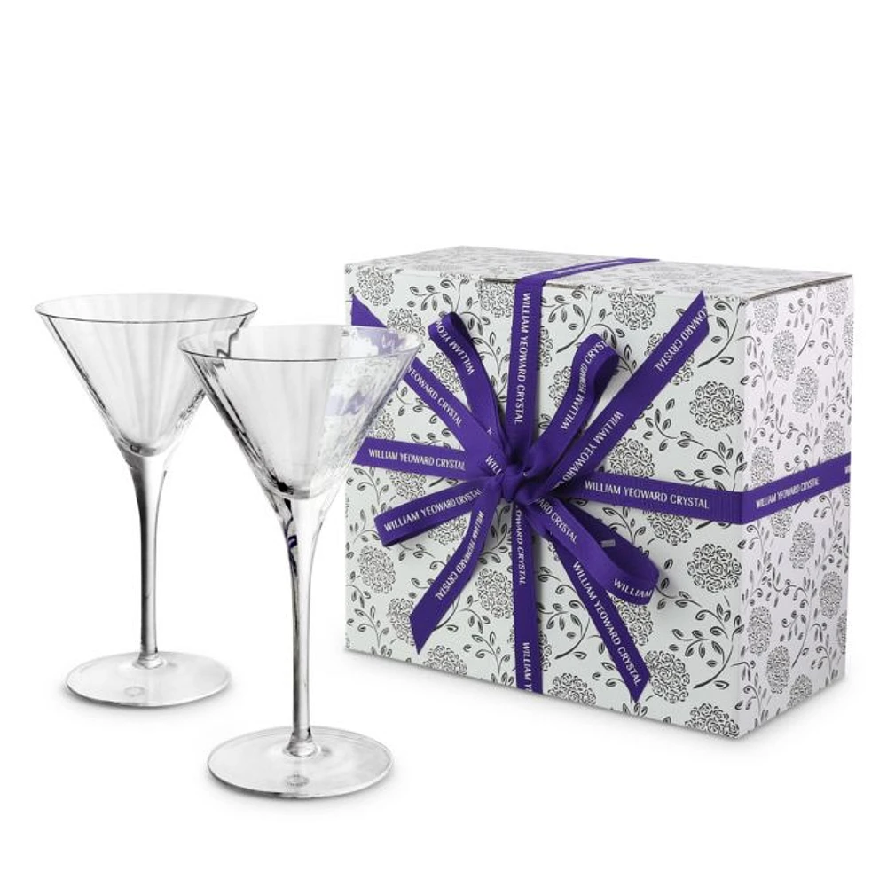 American Bar Corinne Tall Martini Glass, Set of 2