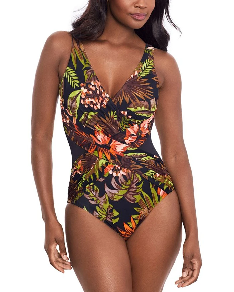 Botanico Crossover One Piece Swimsuit