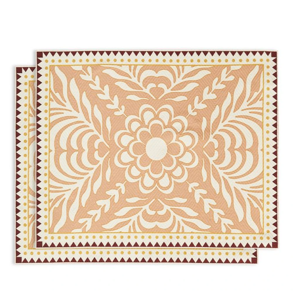 Antique Herringbone Placemat, Set of 2