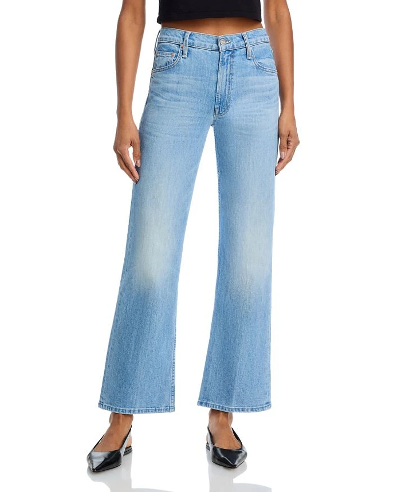 The Bookie High Rise Ankle Wide Leg Jeans Puzzled