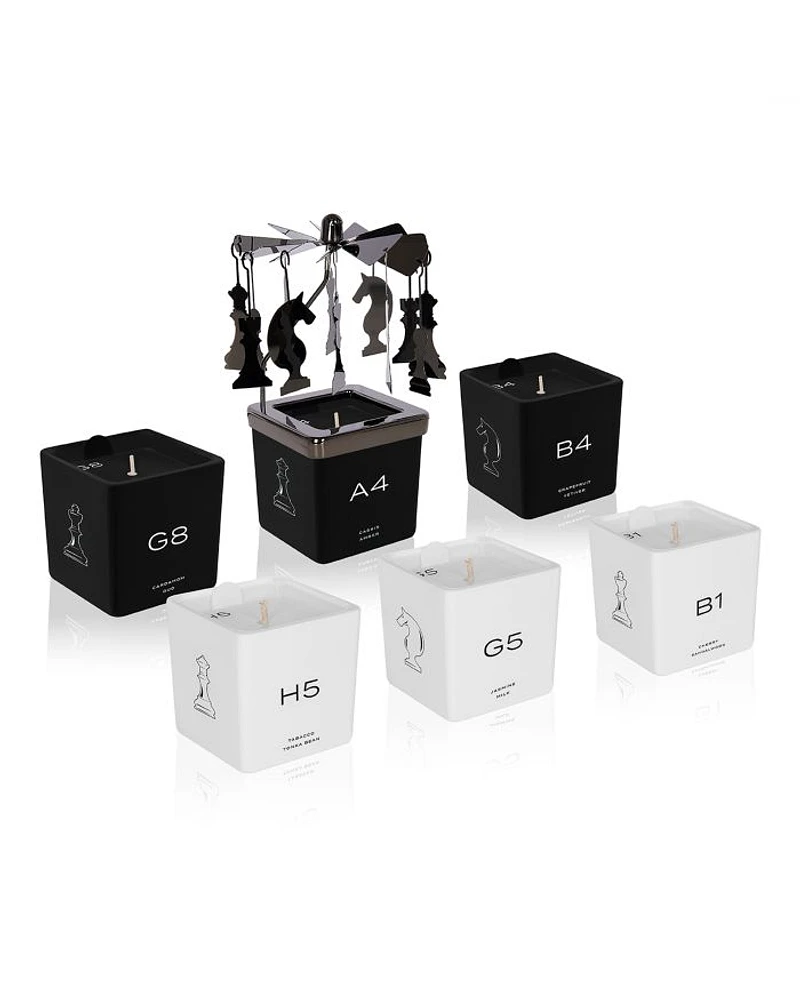 Luxury Candle Set with Carousel