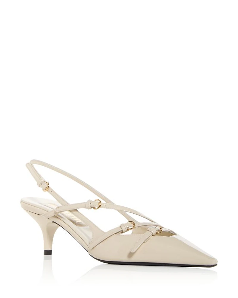 Women's Pointed Toe Slingback Sandals