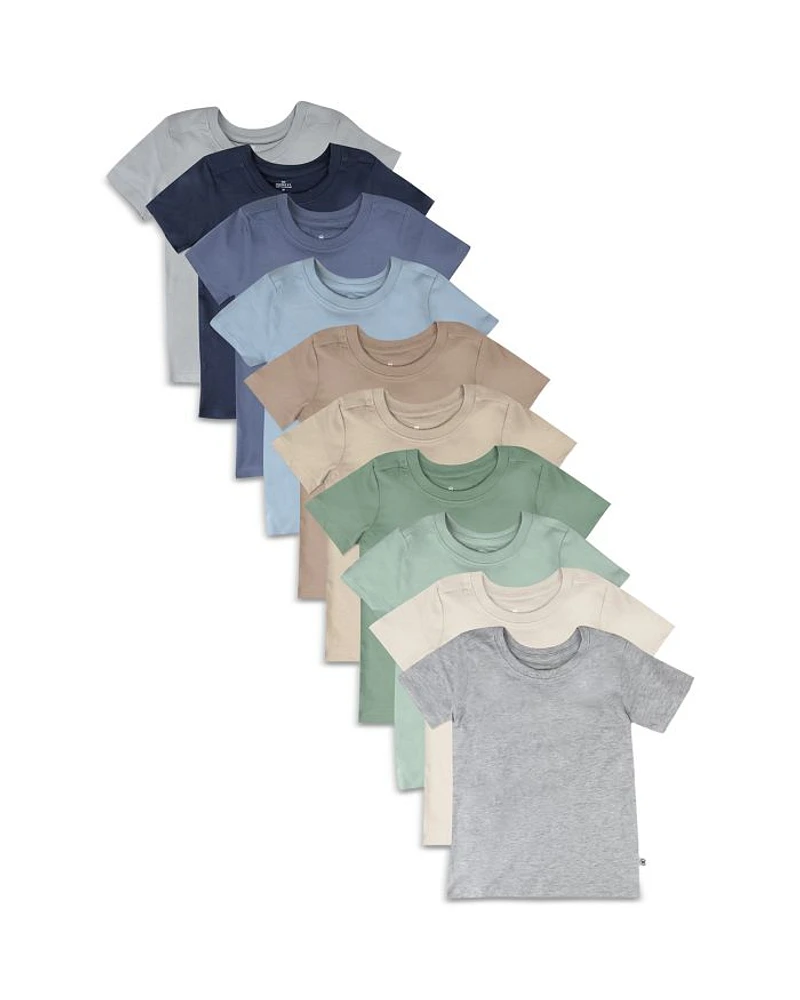 Boys' Short Sleeve Tees, Pack of 10 - Baby