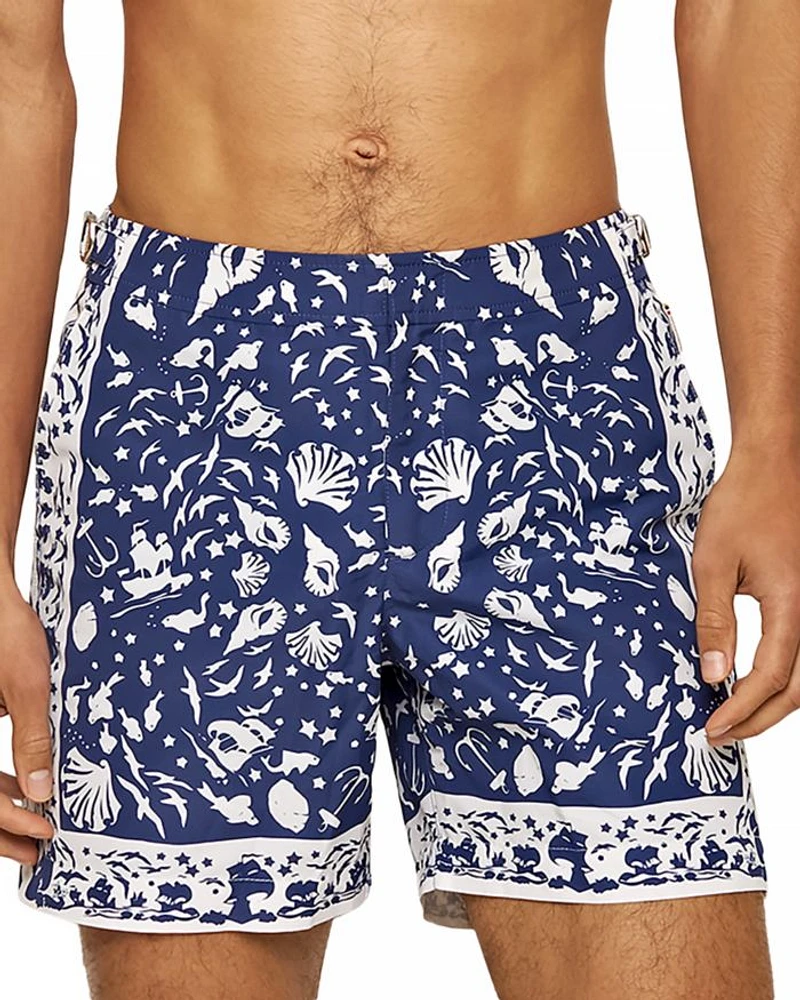Bulldog Cowry 6" Swim Trunks