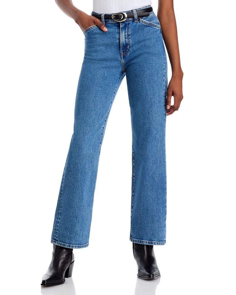 The Westley High Rise Ankle Jeans Blue Mere