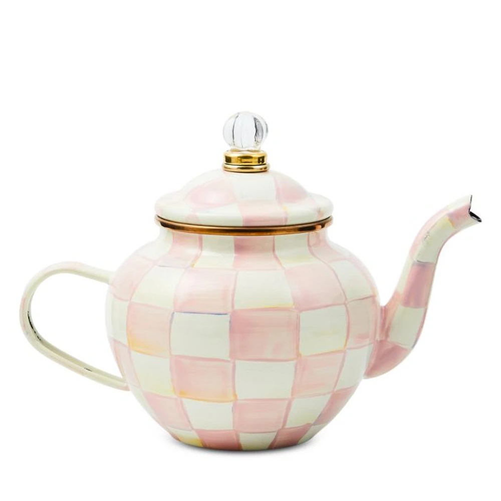 Rosy Check 4 Cup Teapot
