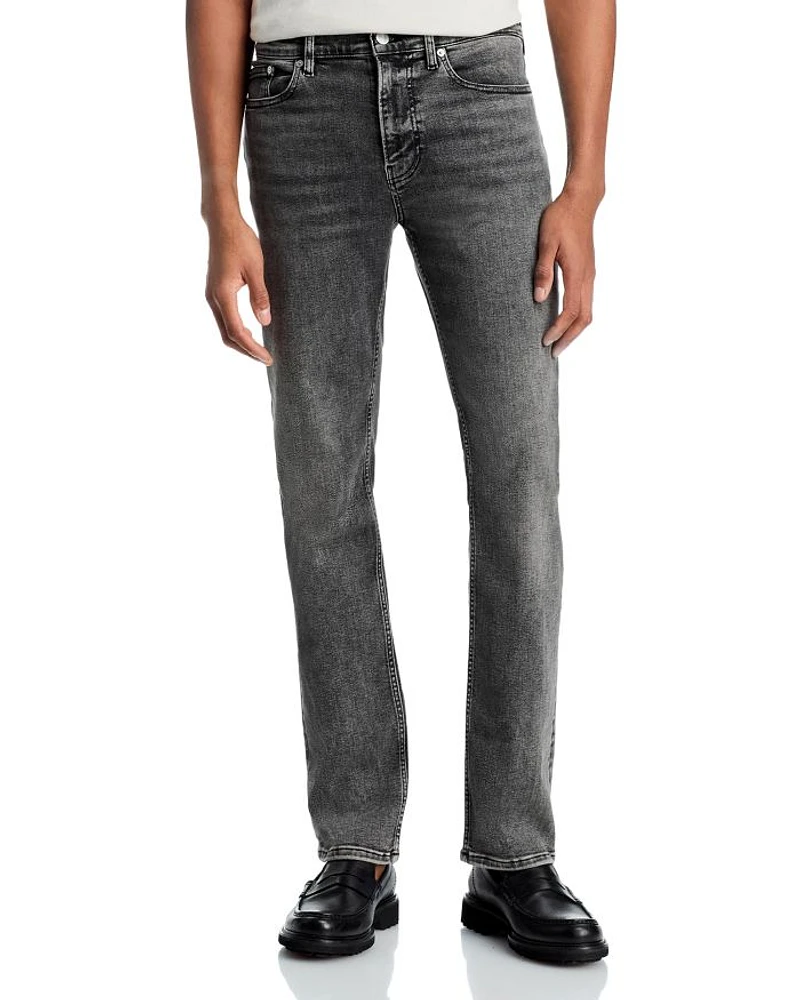 Jet Set Modern Slim Straight Jeans Silent Black