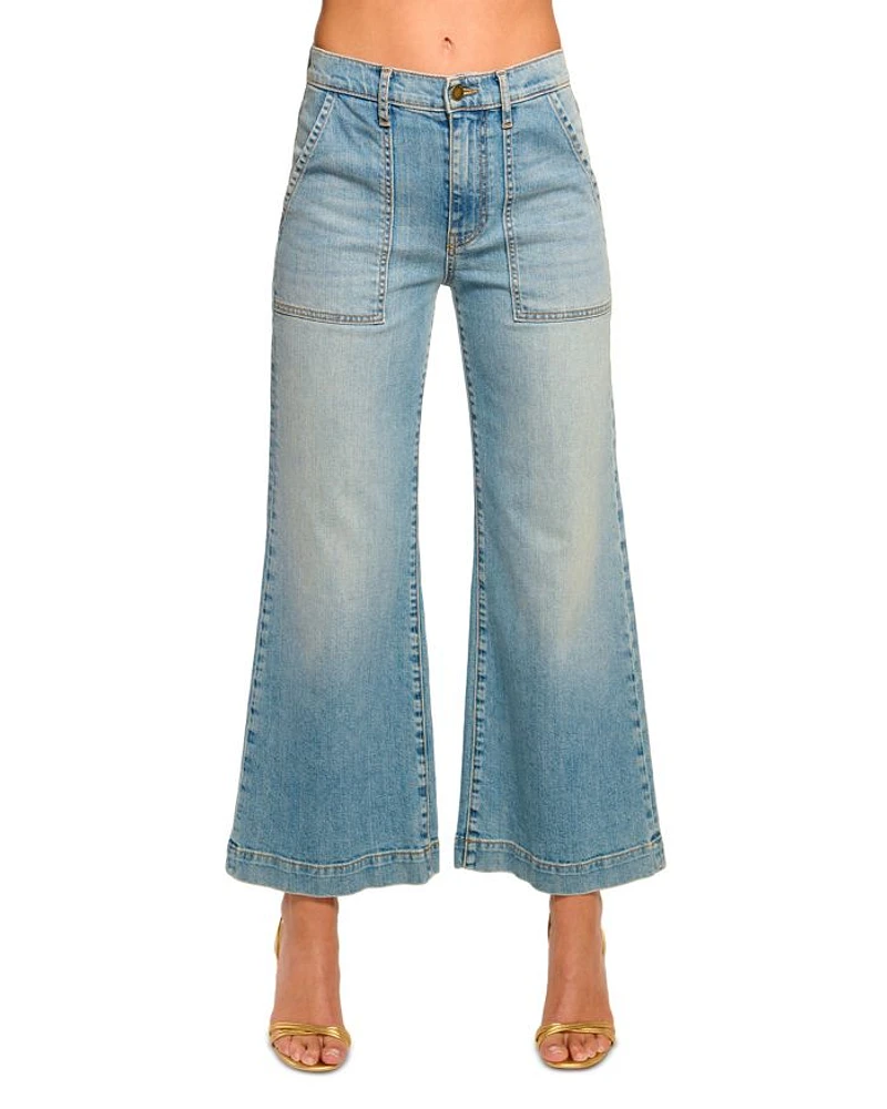 Clifford Cropped Jeans Light Wash