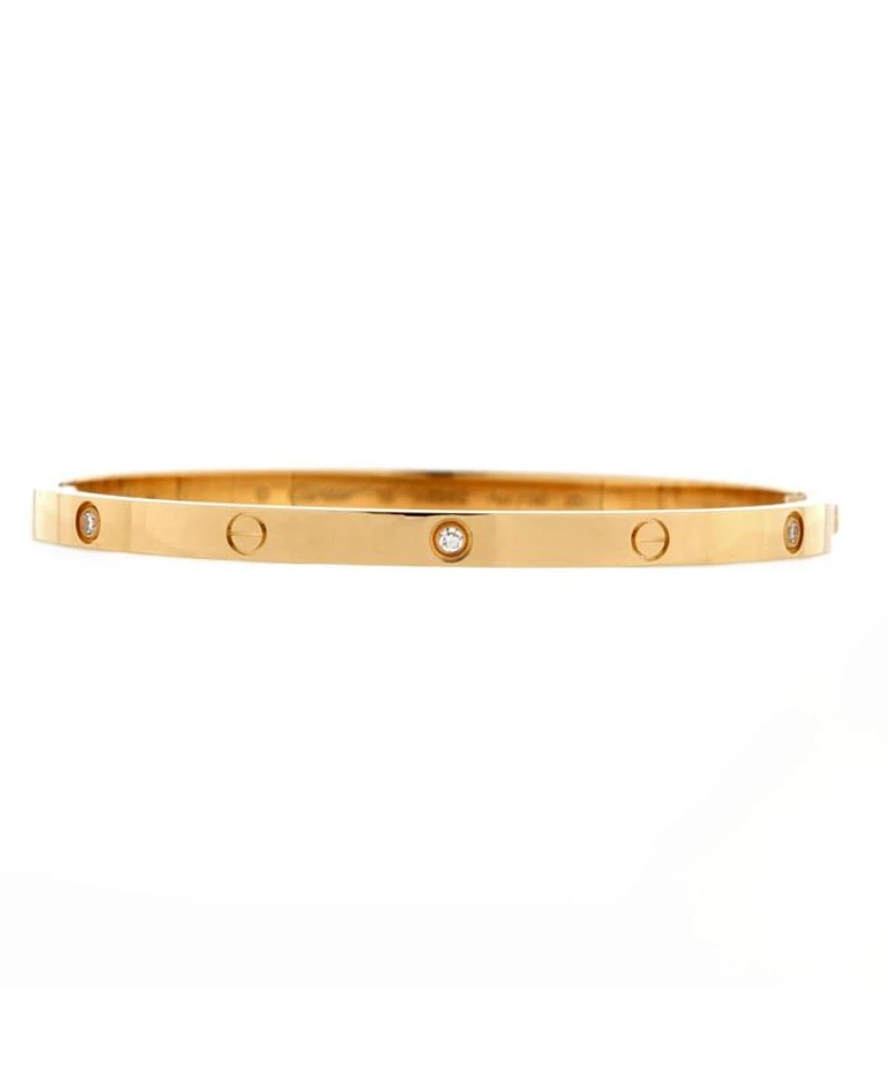 Love 6 Diamond Bracelet 18K Gold and Diamonds
