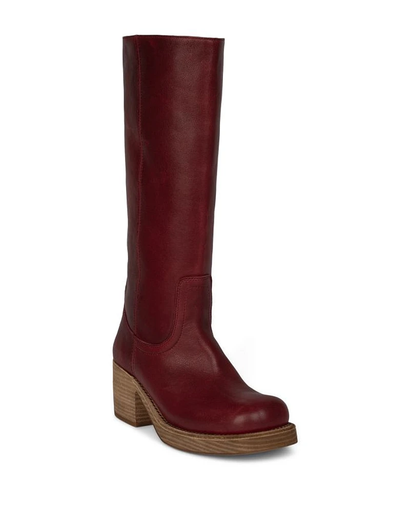 Women's Tall Square Toe Boots