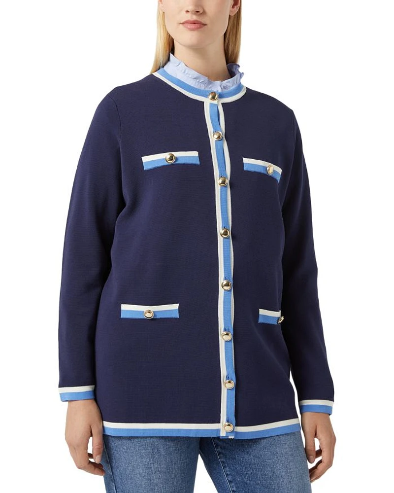 Sport 1A Uscita Melk Crewneck Cardigan Sweater