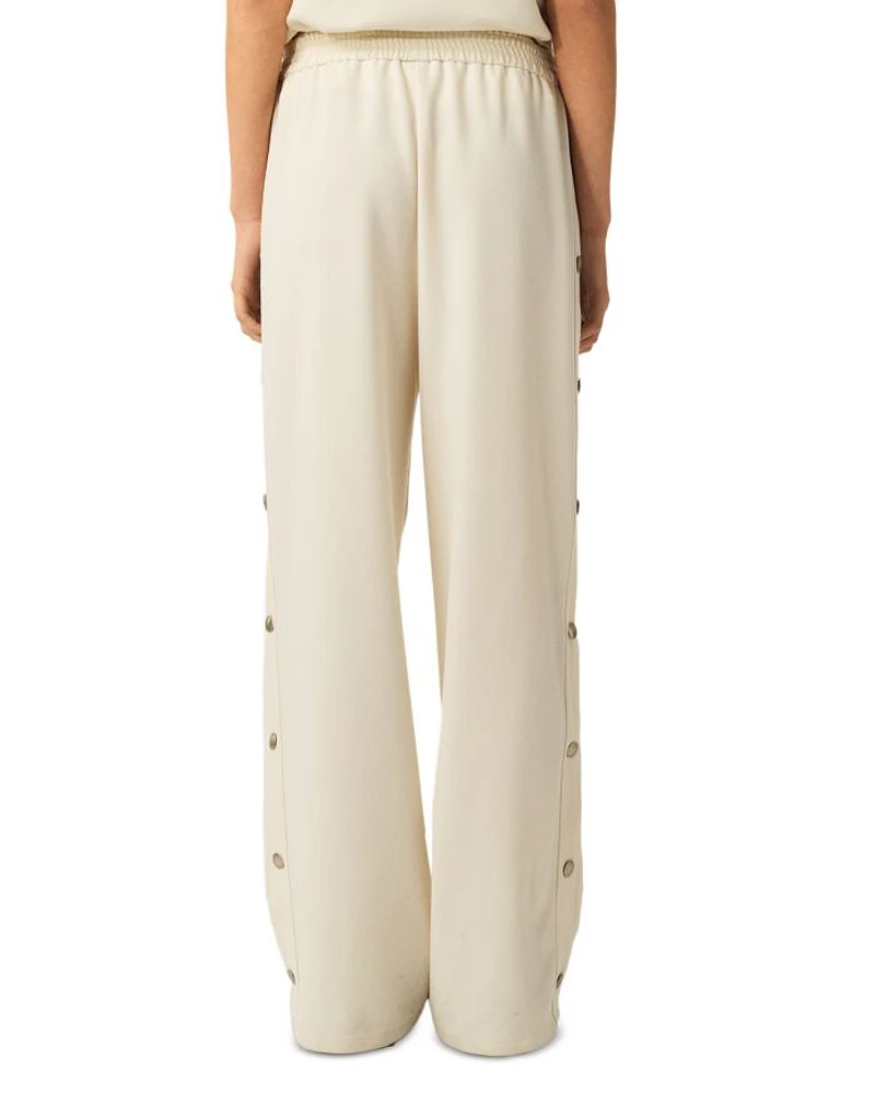 Josta Snap Seam Wide Leg Pants