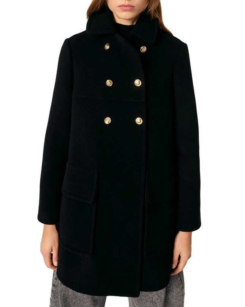Wool Blend Coat