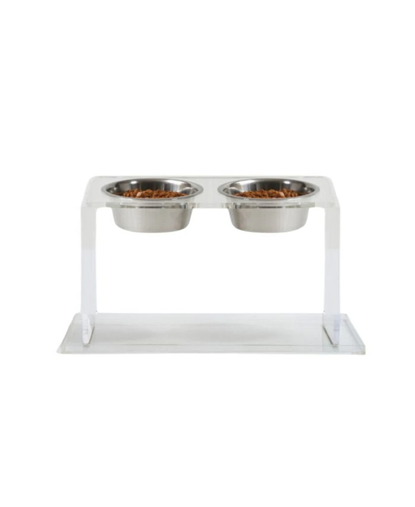 Clear Overflow Feeder Tray