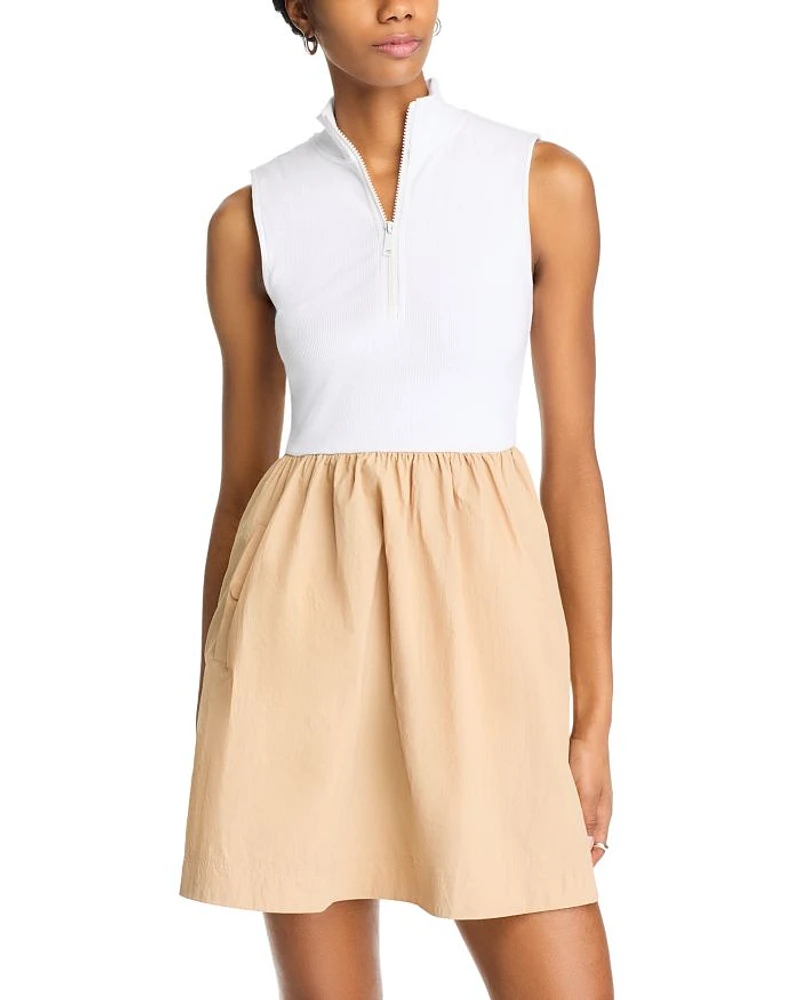 Lyon Combo Mini Dress