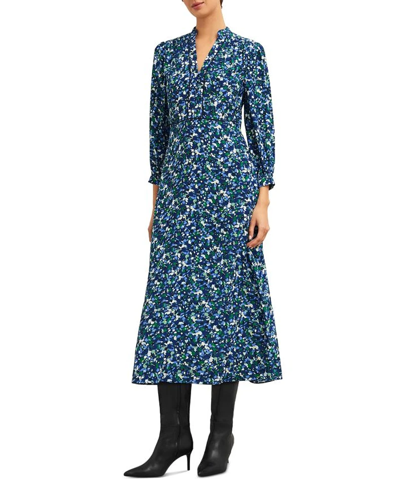 Iris Printed Midi Dress