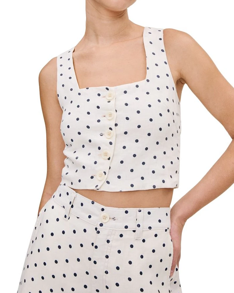 Lizzie Linen Top