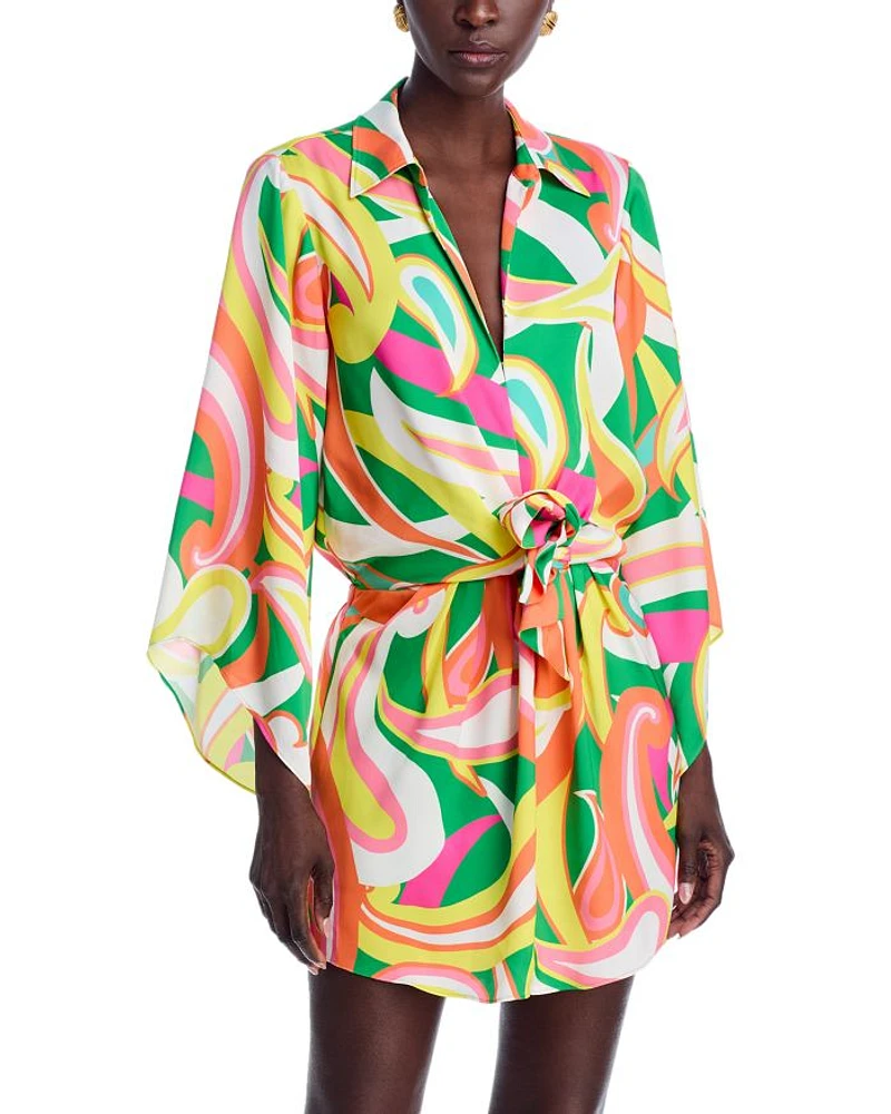 Retro Printed Penny Dress - Exclusive