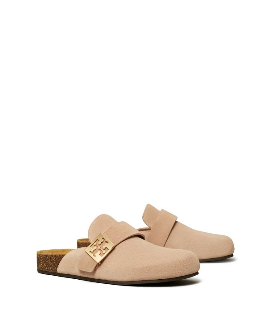 Women's Mellow Slip On Buckled Mule Clogs