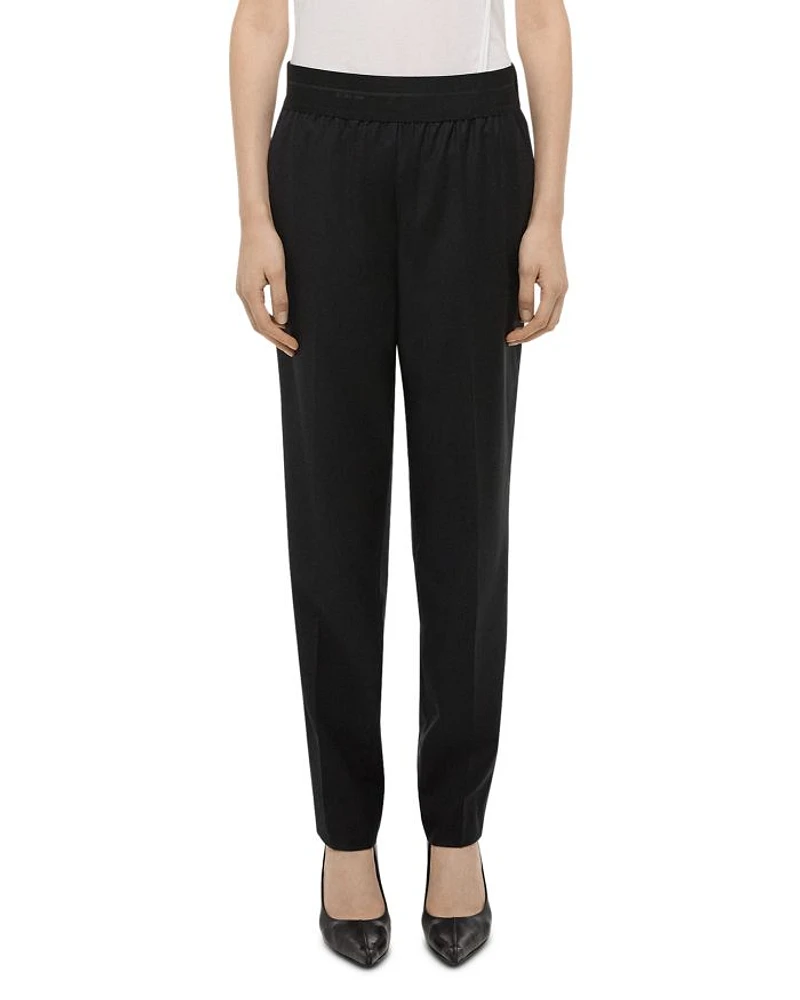 Wool Tapered Pants