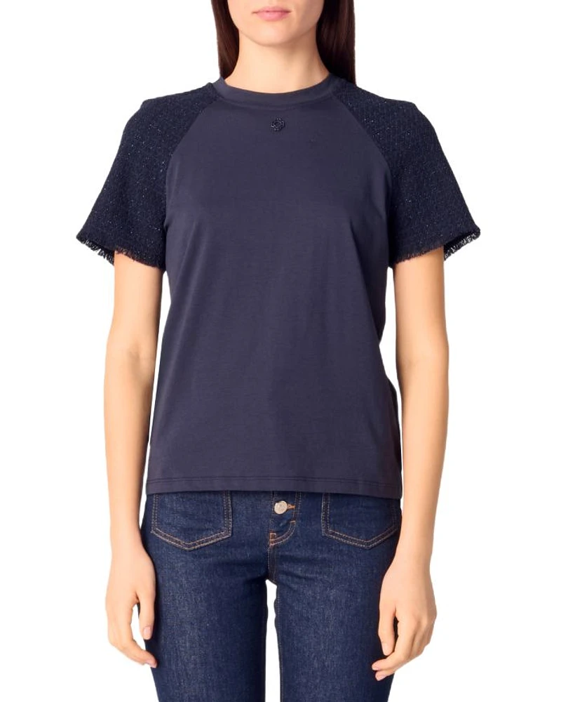 Tweed Short Sleeved Tee