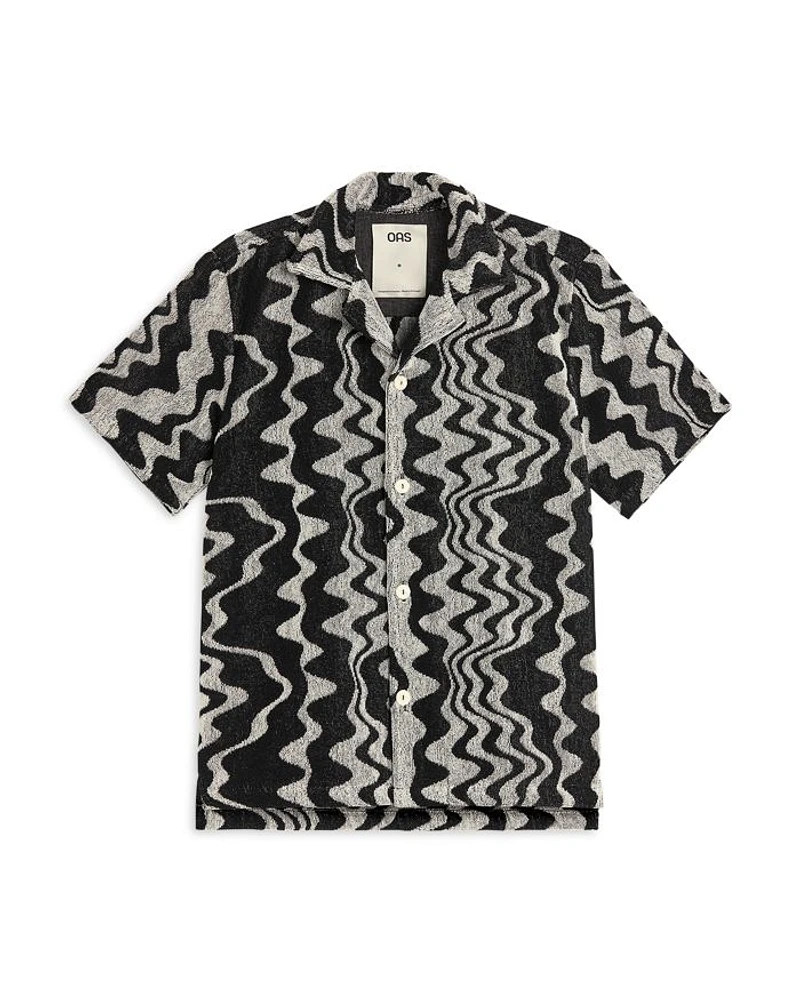 Nero Verve Printed Camp Shirt