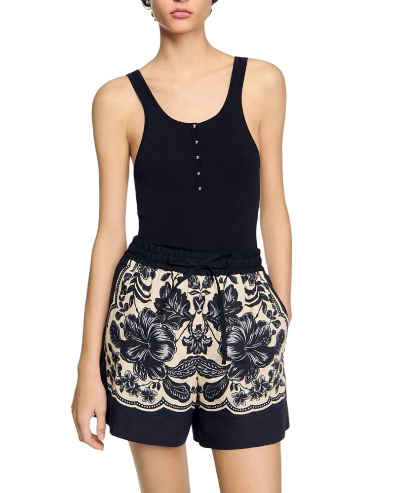 Rib Knit Tank Top
