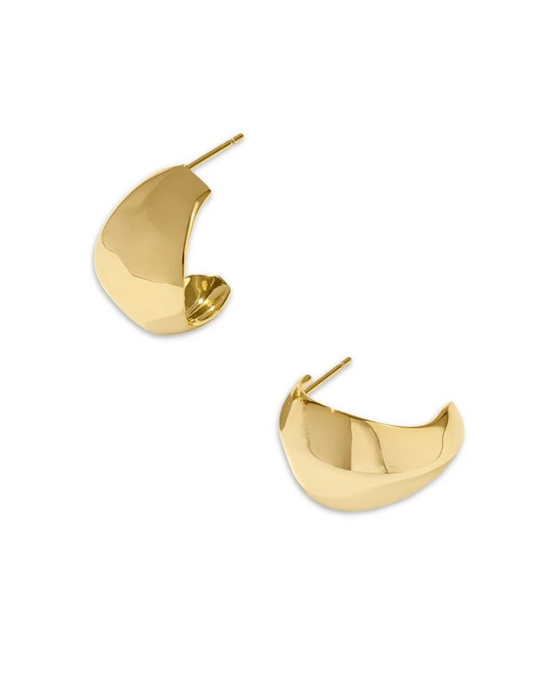 Krista Metal Hoop Earrings