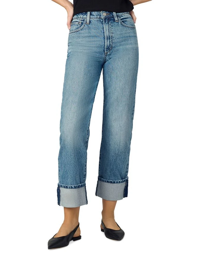 The Margot High Rise Cuffed Straight Jeans Showdown