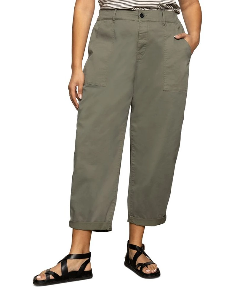 Plus Cruiser Barrel Leg Chinos