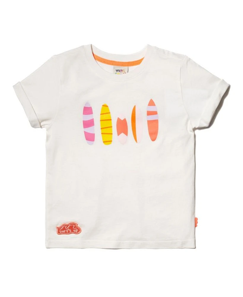 Unisex Recycled Cotton Surfboard T-Shirt - Little, Big Kid