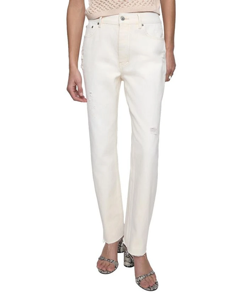 Heidi Boyfriend Jeans Ecru Wash