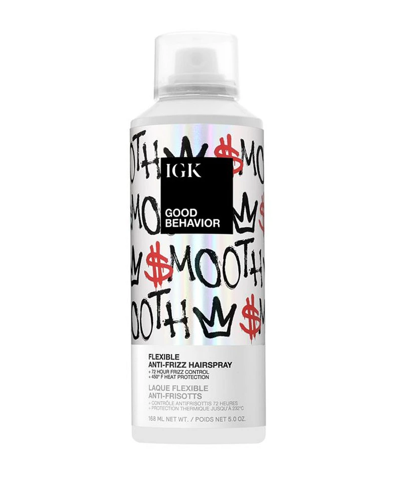 Good Behavior Flexible Anti Frizz Hairspray 5 oz.