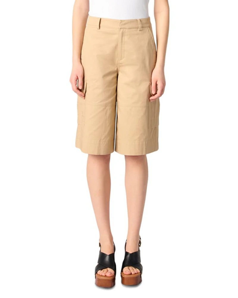Cotton Bermuda Shorts