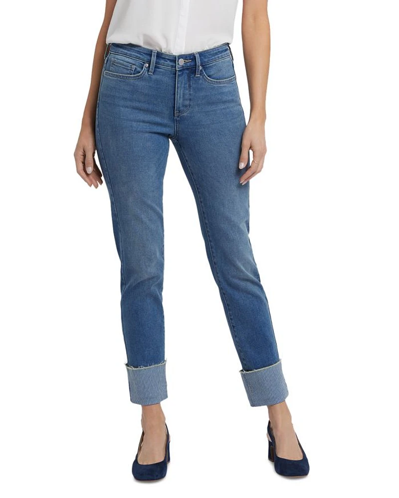 Sheri Slim Ankle Jeans Costa Brava