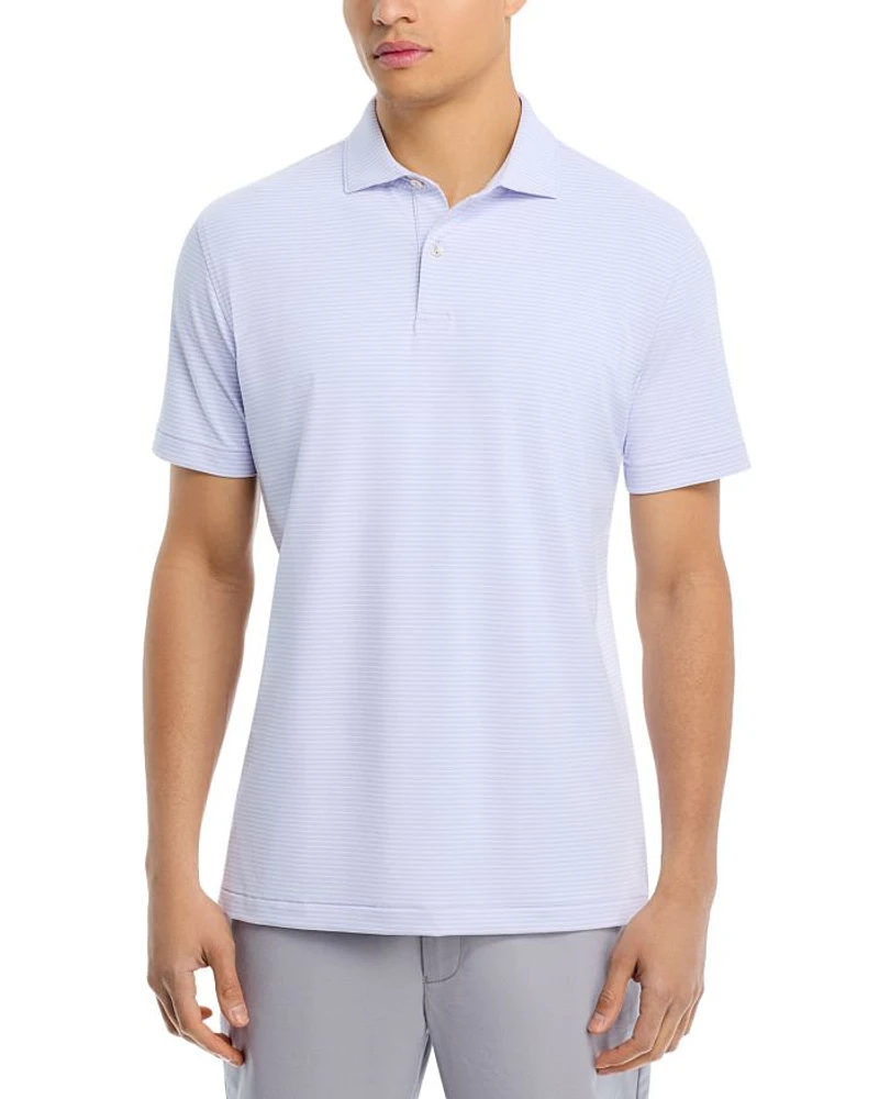 Ballad Printed Performance Polo Shirt